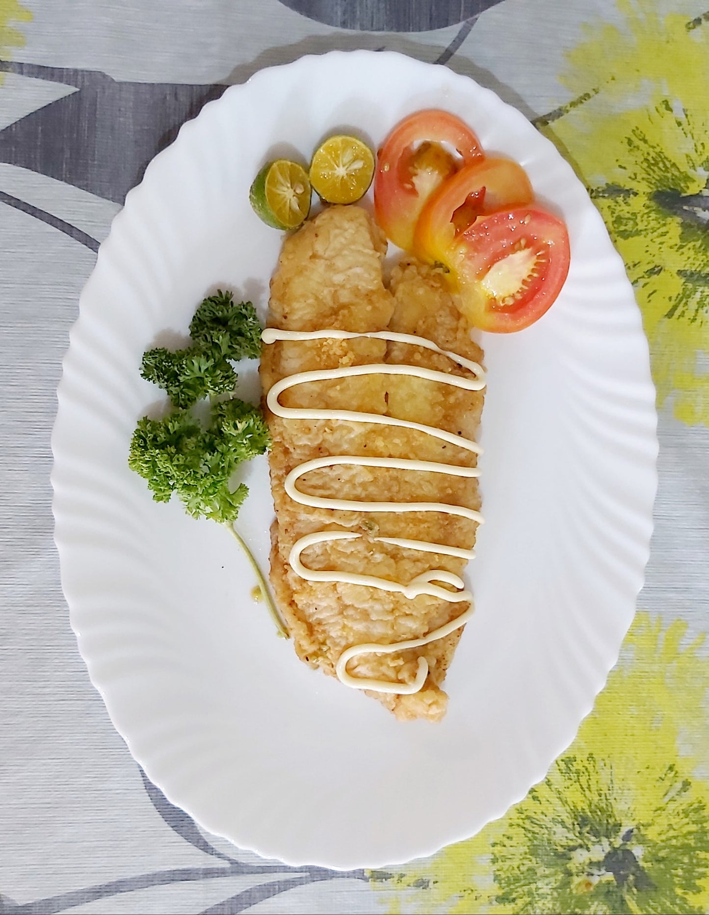 Cream Dory (Trimmed)