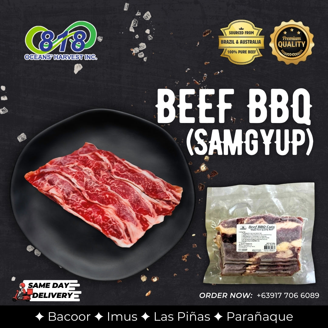 Beef BBQ (Samgyup) Cuts