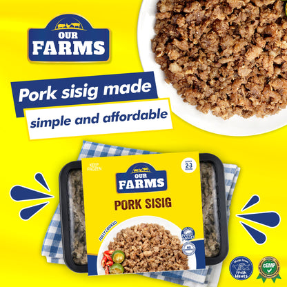 Our Farms Pork Sisig