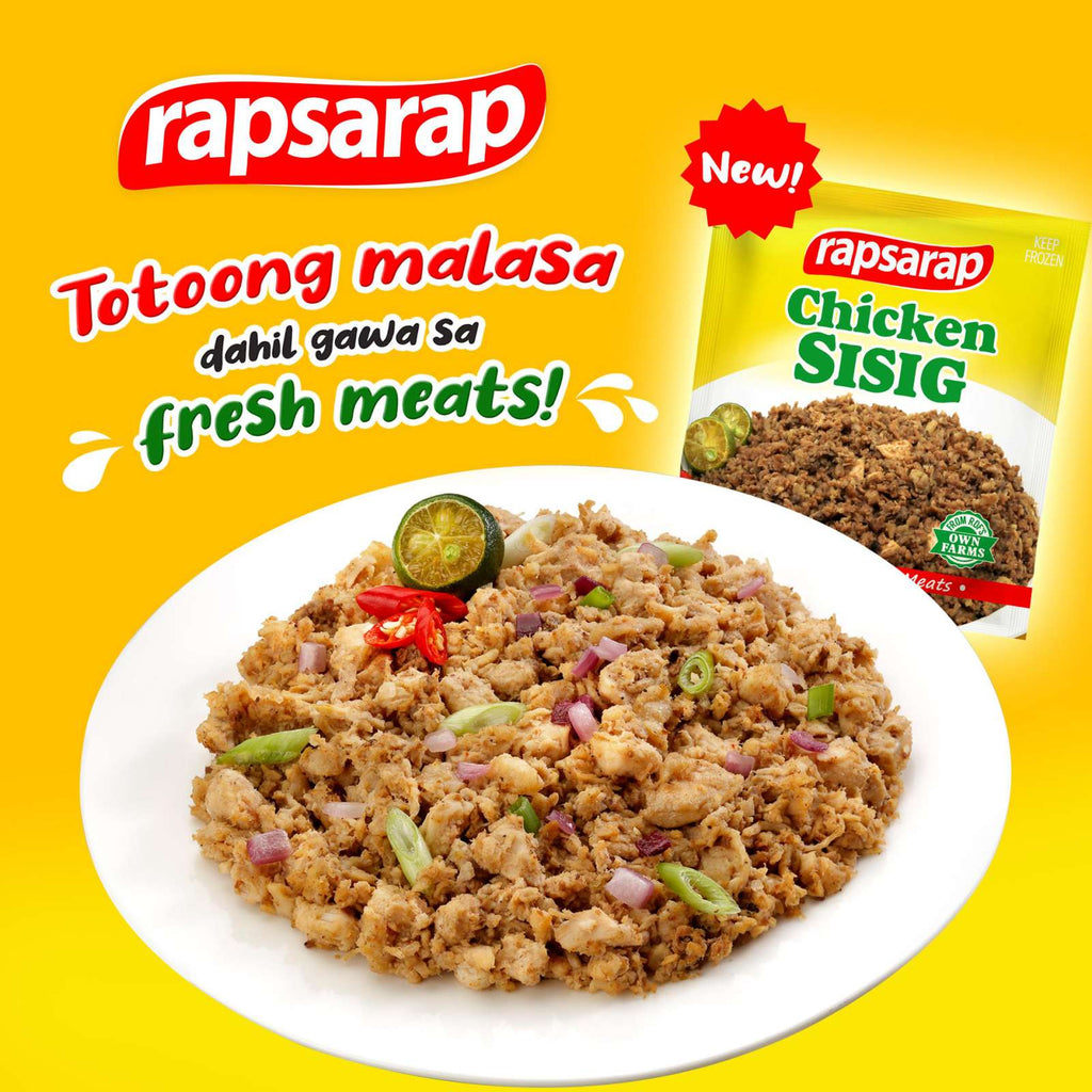 Rapsarap Chicken Sisig (200g)