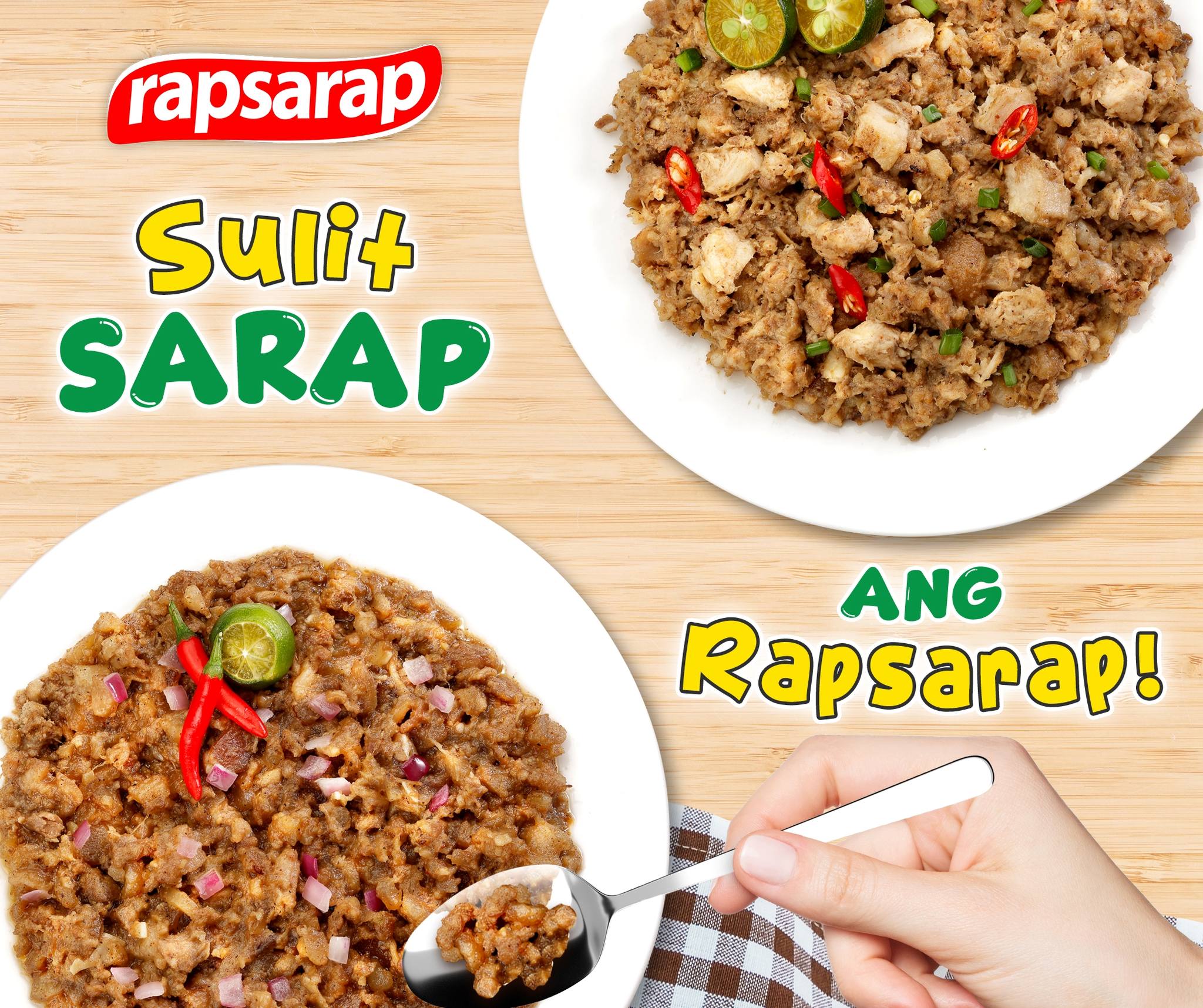 Rapsarap Chicken Sisig (200g)