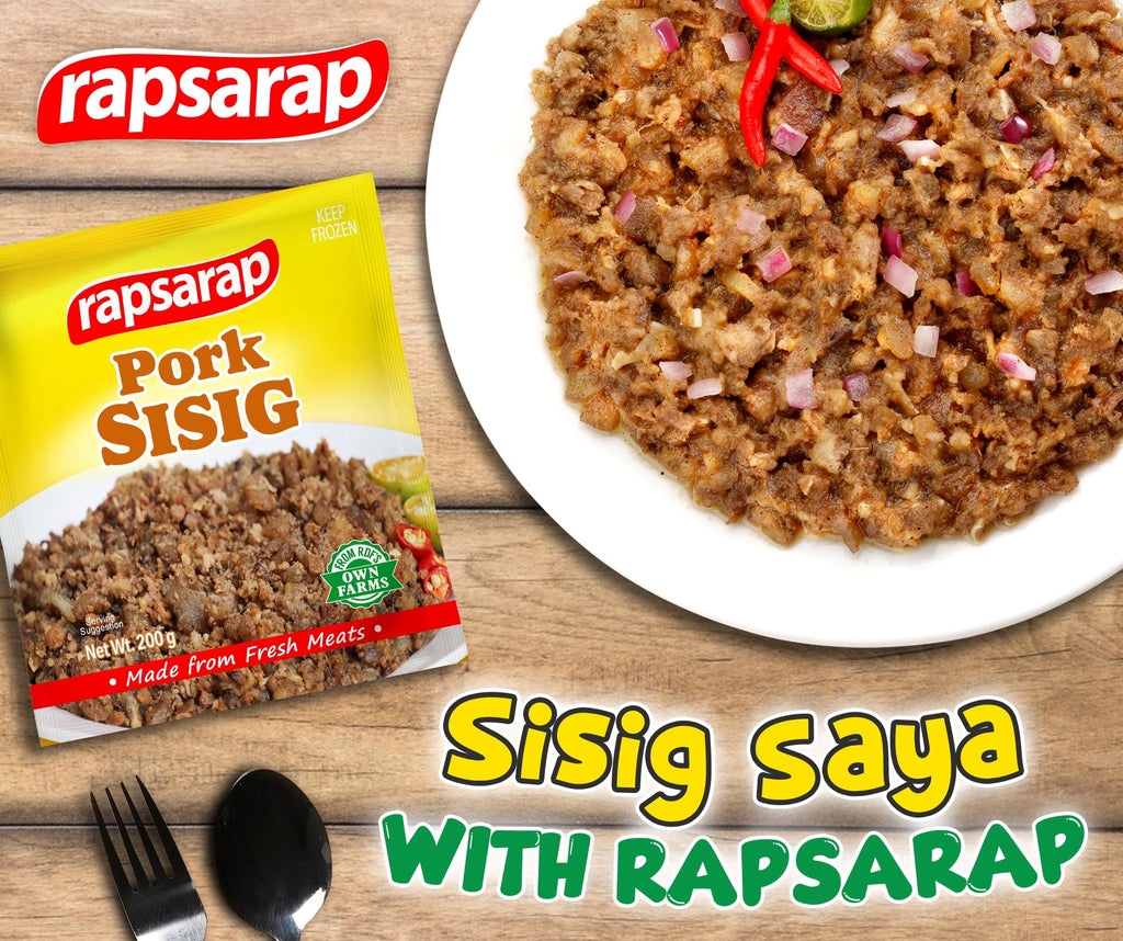 Rapsarap Pork Sisig (200g)