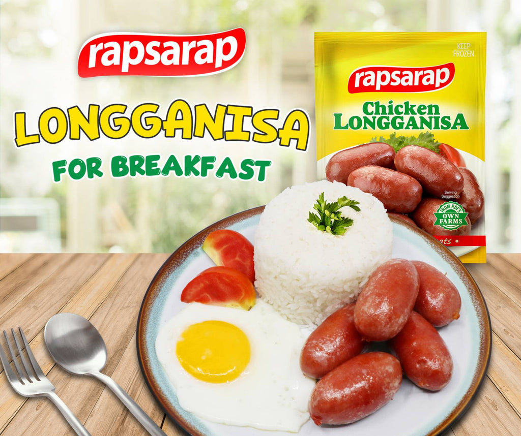 Rapsarap Chicken Longganisa (250g)
