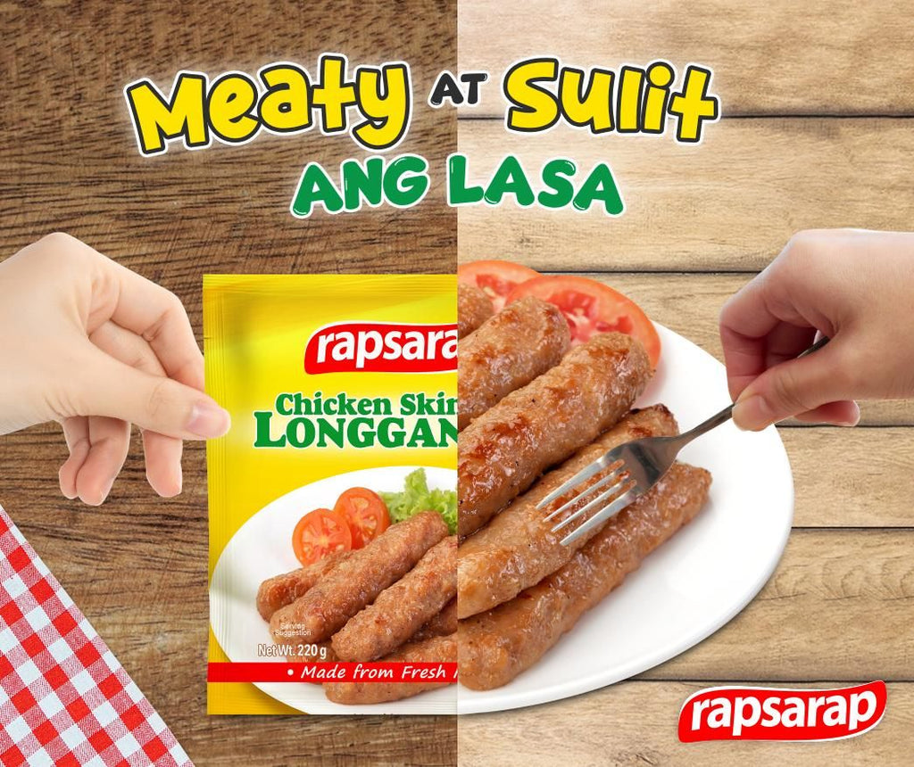 Rapsarap Chicken Skinless Longganisa (220g)