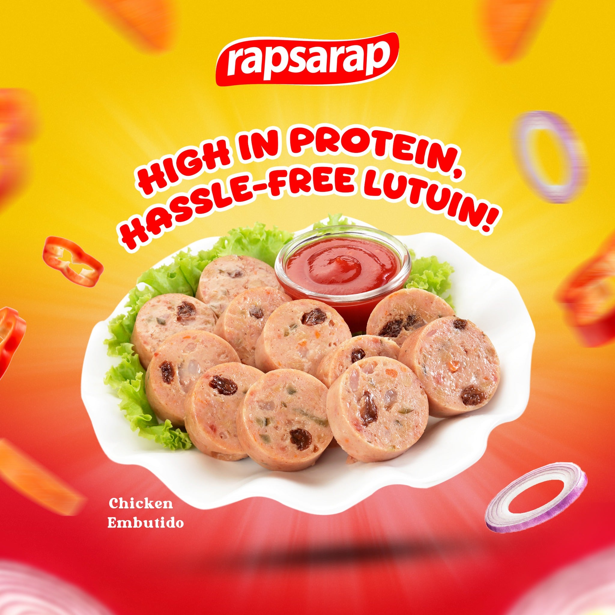 Rapsarap Chicken Embutido (200g)
