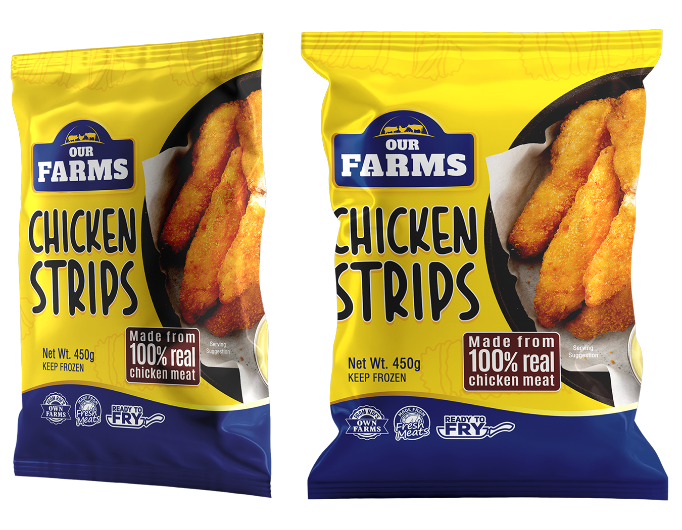 Our Farms Chicken Strips (450g)