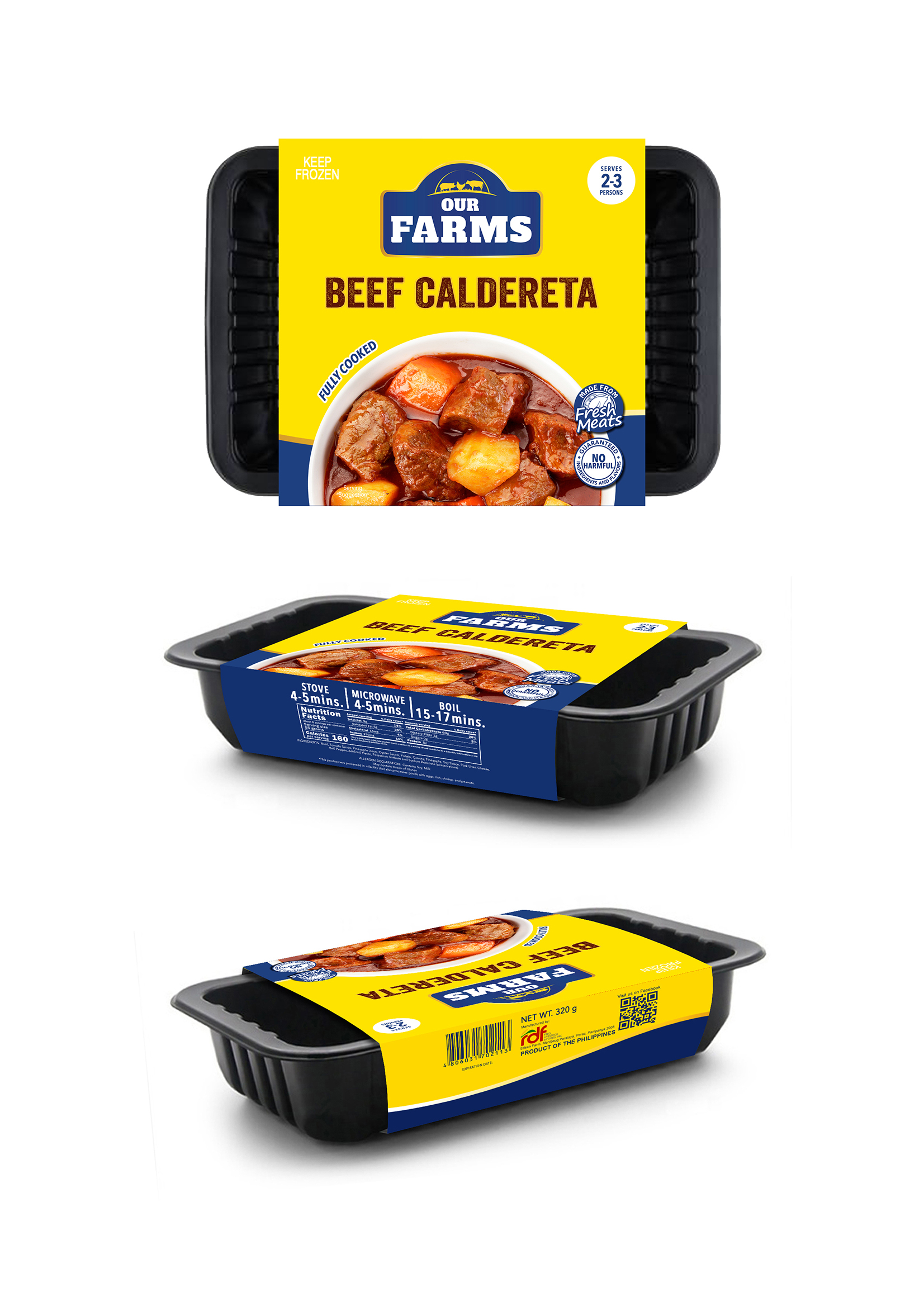 Our Farms Beef Caldereta (320g)