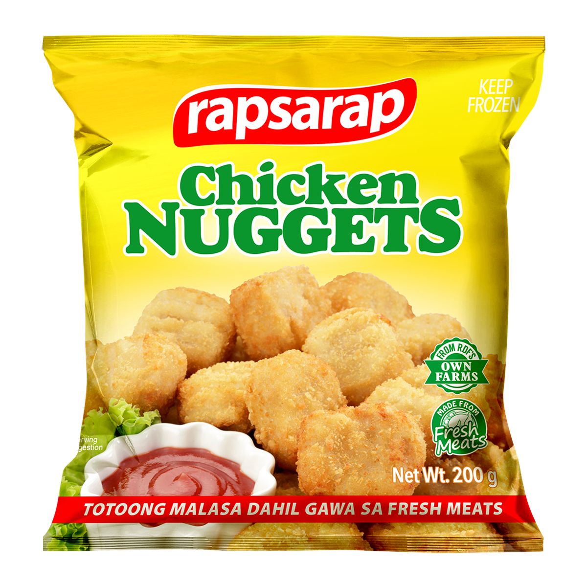 Rapsarap Chicken Nuggets (200g)
