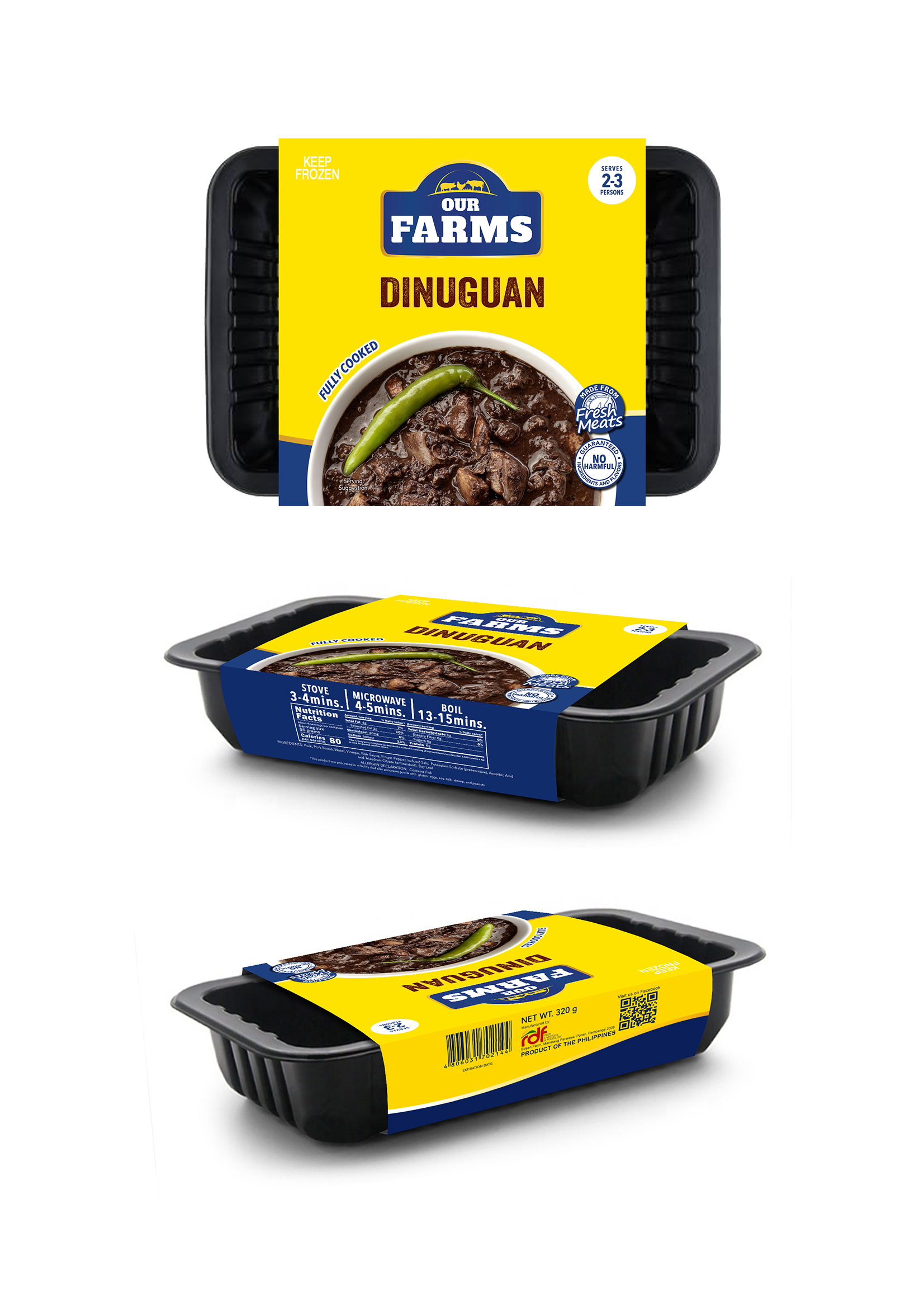 Our Farms Pork Dinuguan (320g)