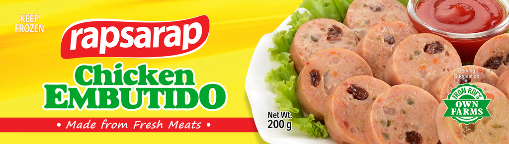 Rapsarap Chicken Embutido (200g)