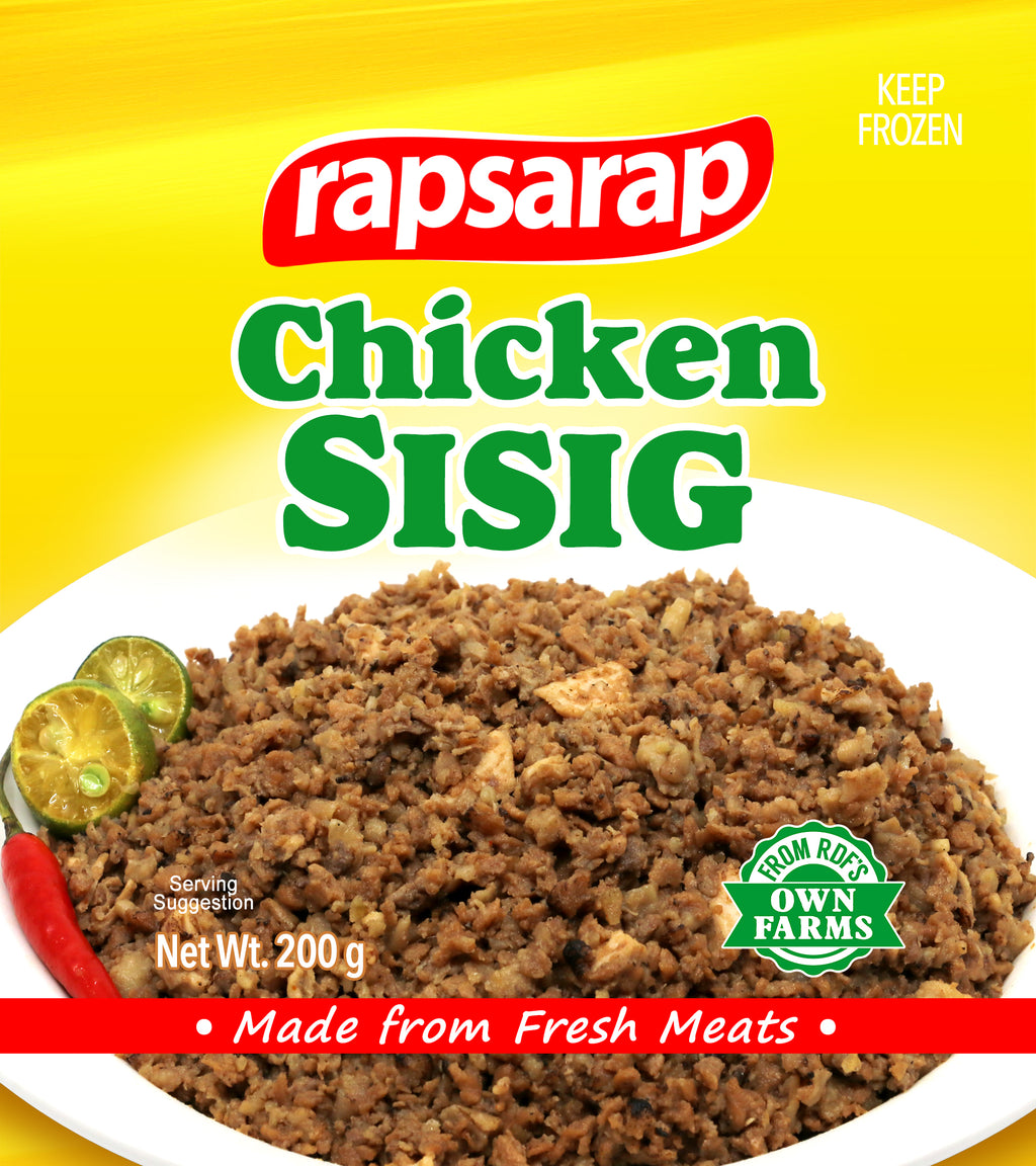 Rapsarap Chicken Sisig (200g)