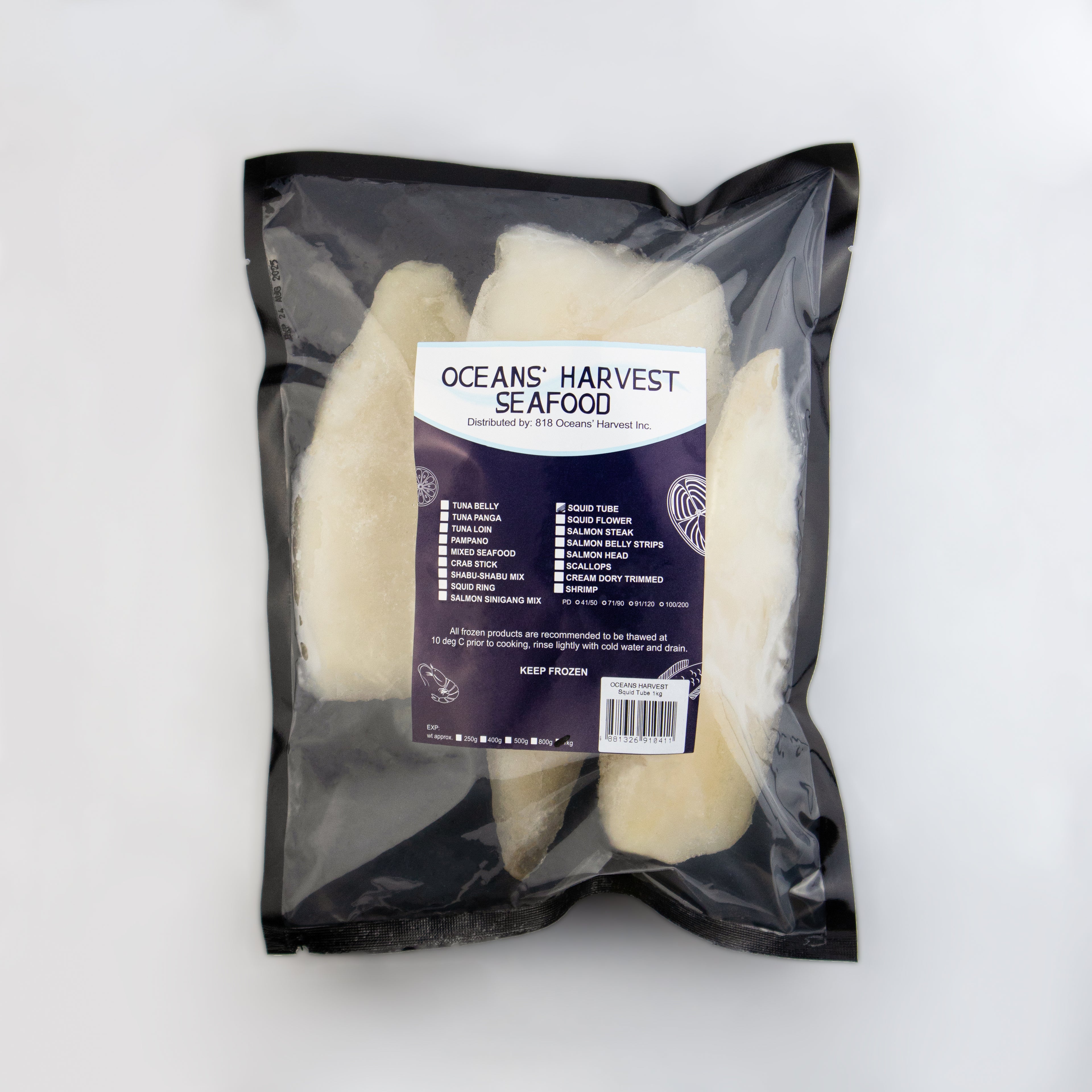 Squid Tube 10kg