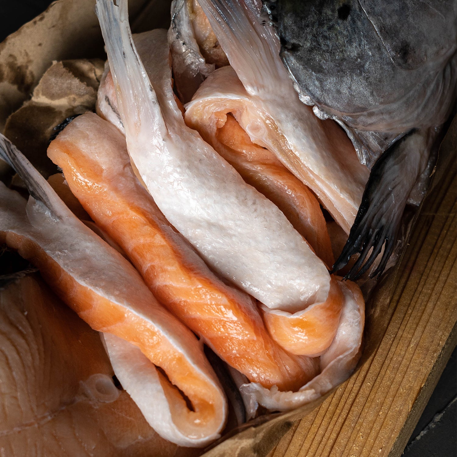 Salmon Belly Strips